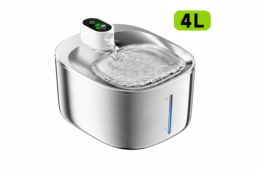 4L Wireless Cat Water Fountain Auto Sensor Drinking Fountain for Cats Dog Drinker Pet Water Dispenser Accessories
